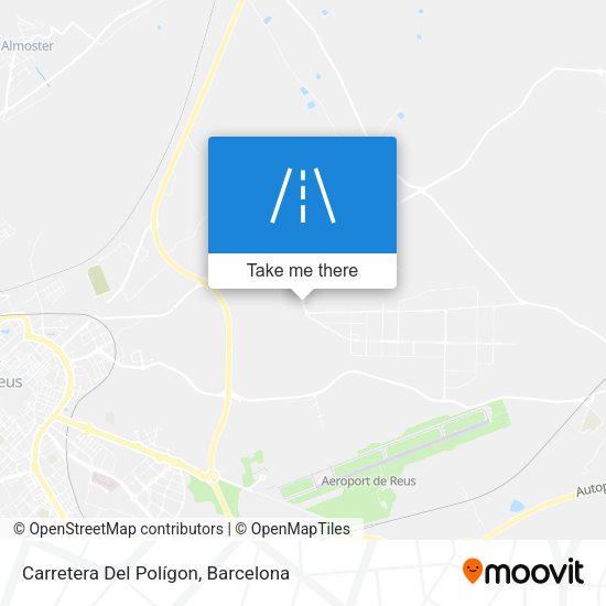 Carretera Del Polígon map