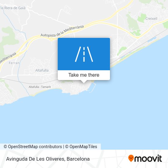Avinguda De Les Oliveres map