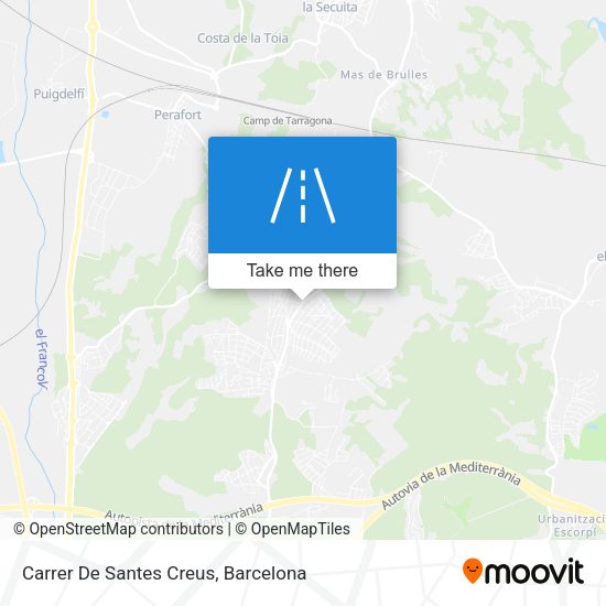 Carrer De Santes Creus map