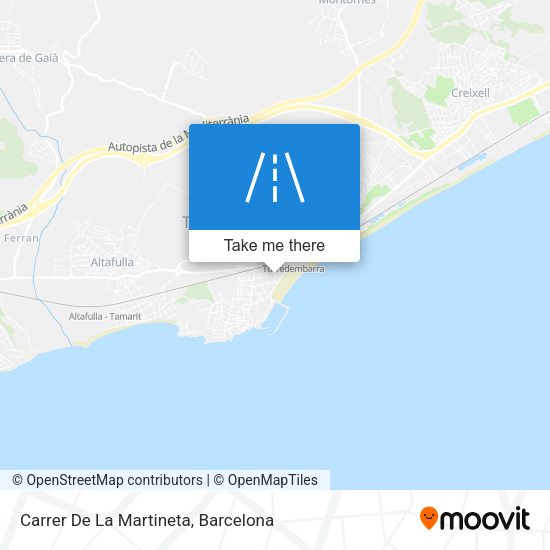 Carrer De La Martineta map