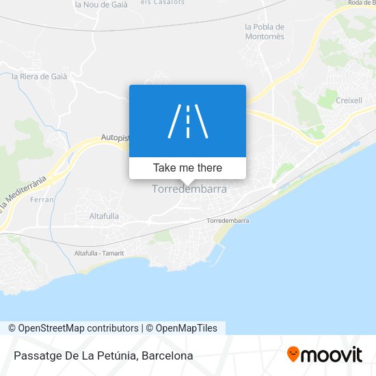 Passatge De La Petúnia map