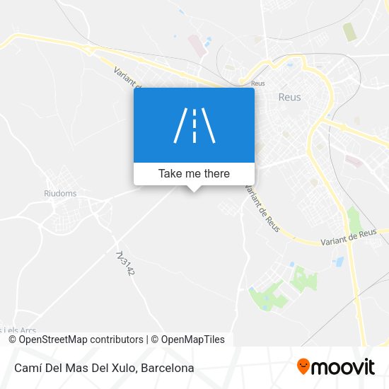 Camí Del Mas Del Xulo map