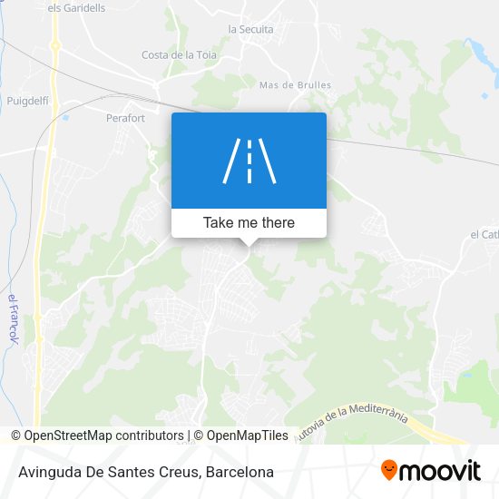 Avinguda De Santes Creus map