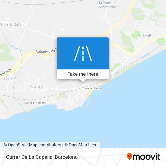Carrer De La Capella map