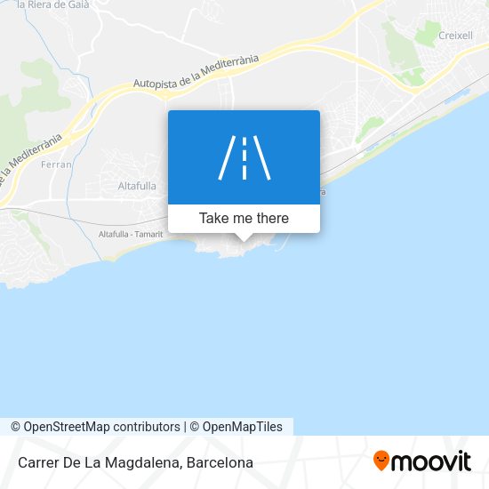 Carrer De La Magdalena map