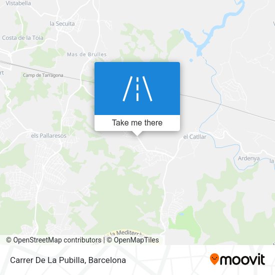 Carrer De La Pubilla map