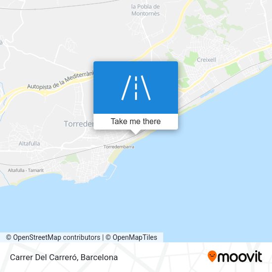 Carrer Del Carreró map