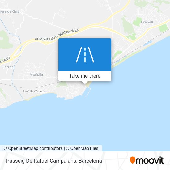 Passeig De Rafael Campalans map