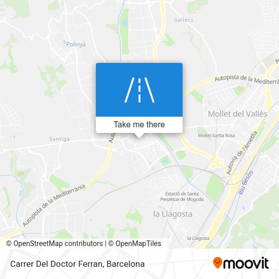Carrer Del Doctor Ferran map