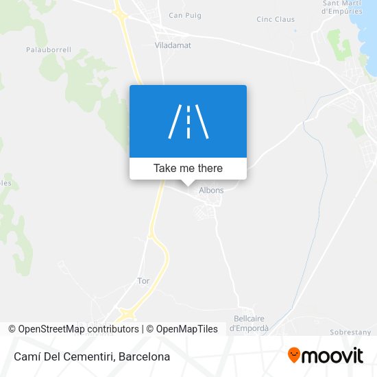 Camí Del Cementiri map