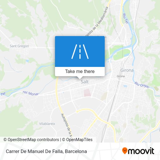 Carrer De Manuel De Falla map