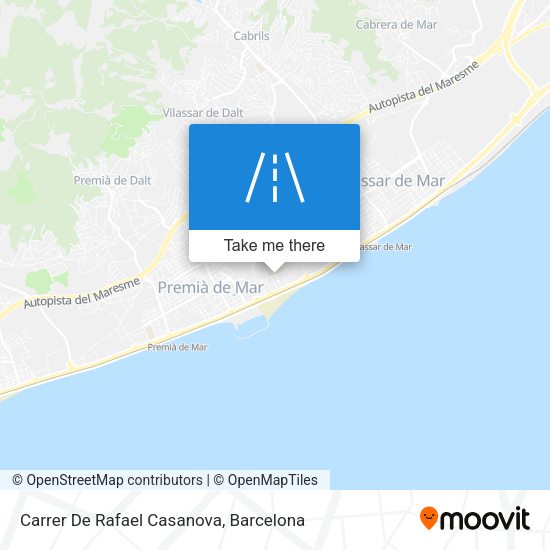 Carrer De Rafael Casanova map
