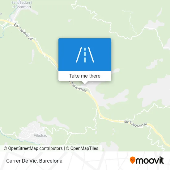 Carrer De Vic map