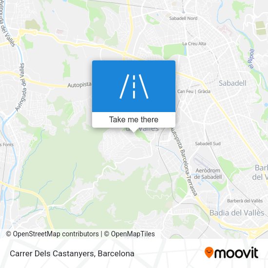 Carrer Dels Castanyers map