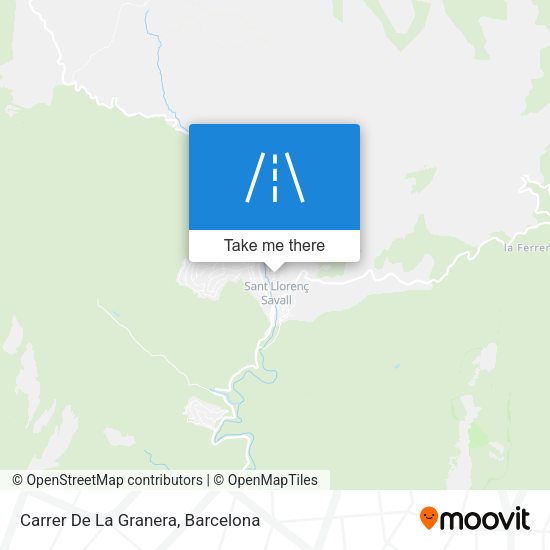 Carrer De La Granera map