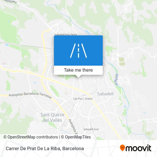 Carrer De Prat De La Riba map