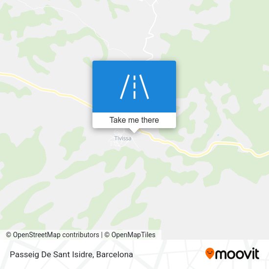 Passeig De Sant Isidre map