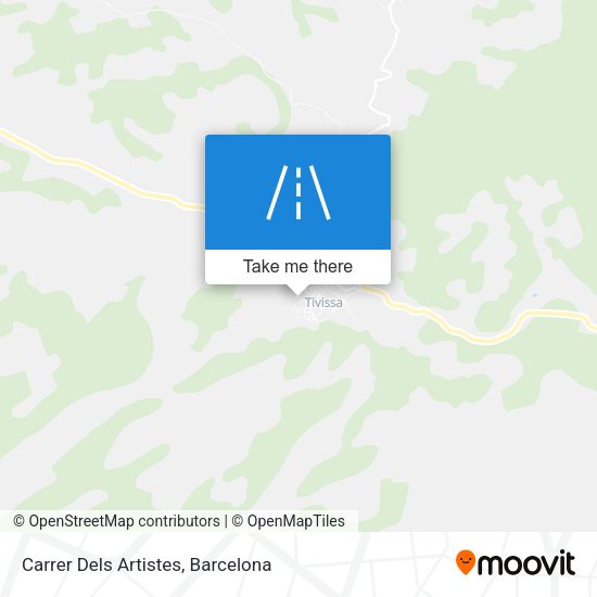 Carrer Dels Artistes map