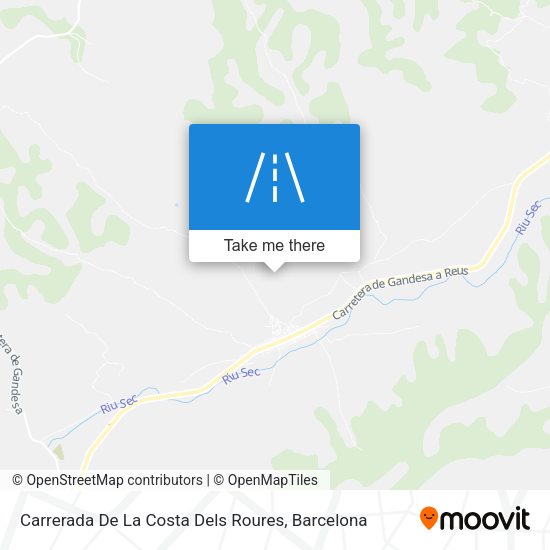 Carrerada De La Costa Dels Roures map