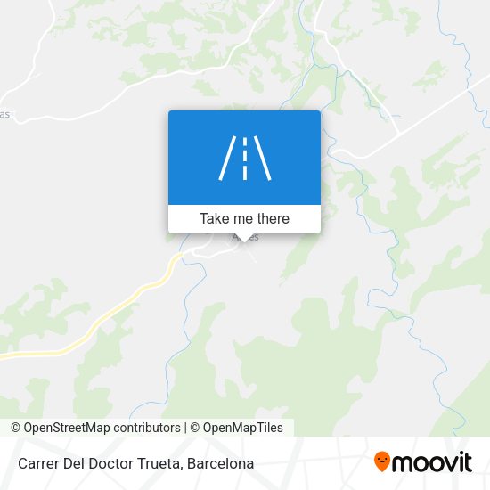 Carrer Del Doctor Trueta map