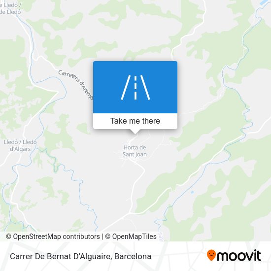 Carrer De Bernat D'Alguaire map