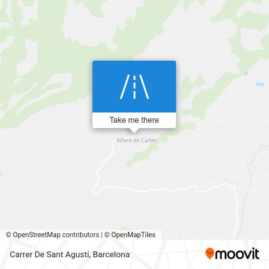 Carrer De Sant Agustí map