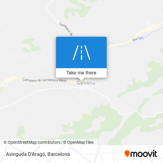 Avinguda D'Aragó map