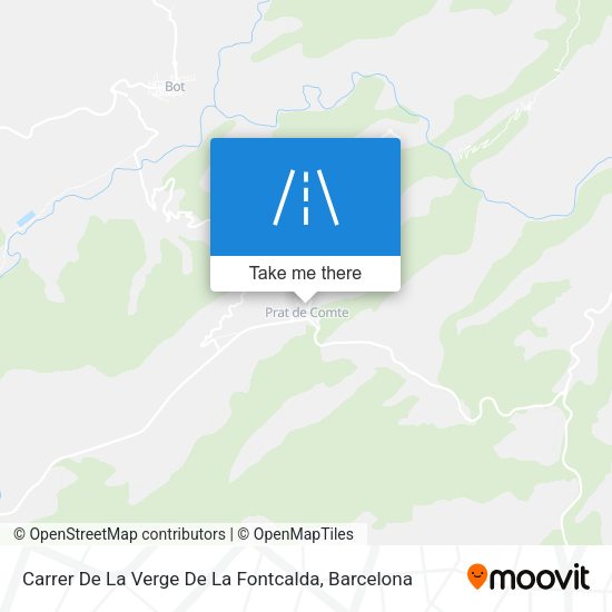 Carrer De La Verge De La Fontcalda map