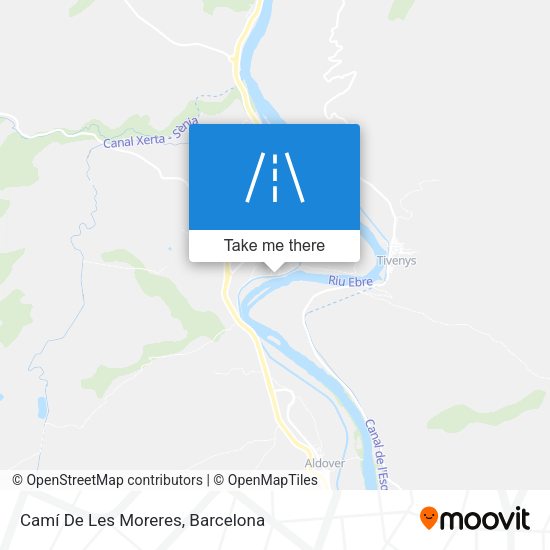 Camí De Les Moreres map