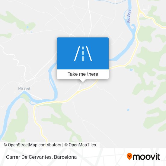 Carrer De Cervantes map