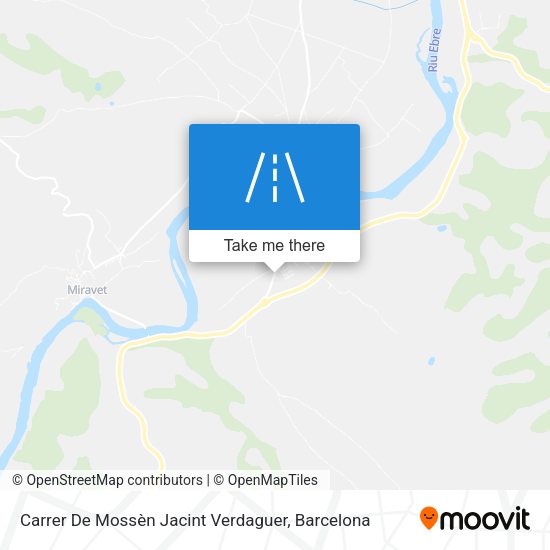 Carrer De Mossèn Jacint Verdaguer map