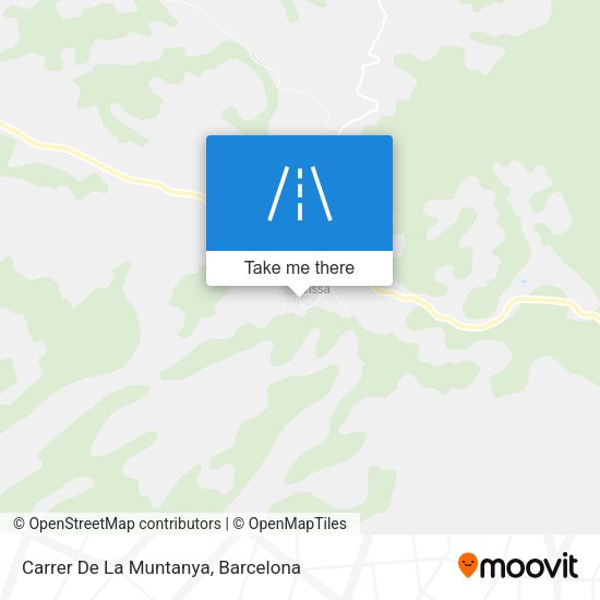 Carrer De La Muntanya map