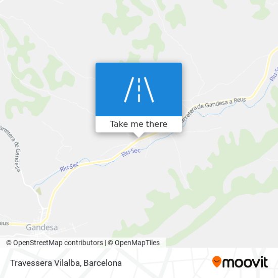 Travessera Vilalba map