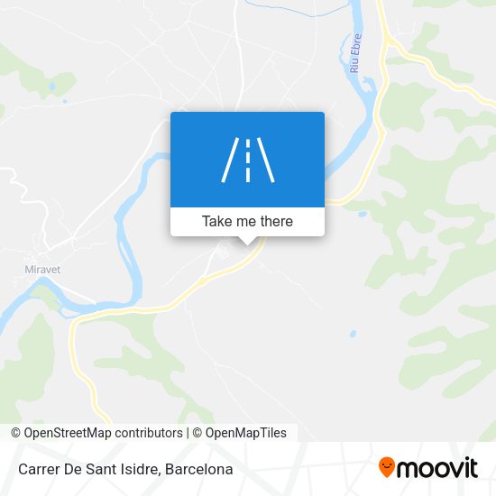 Carrer De Sant Isidre map