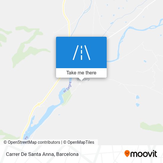Carrer De Santa Anna map