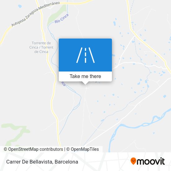 Carrer De Bellavista map