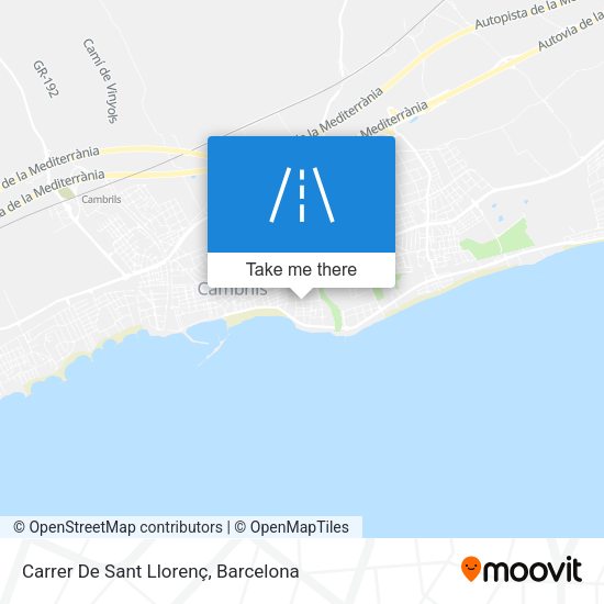 Carrer De Sant Llorenç map
