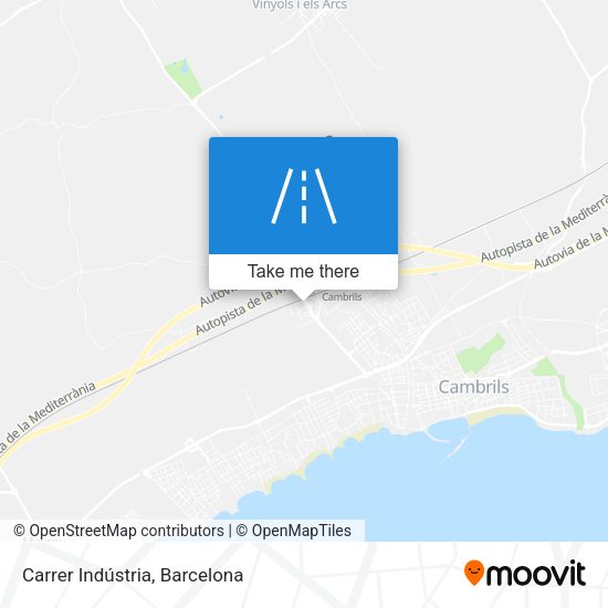Carrer Indústria map