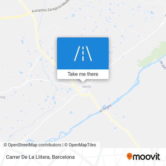 Carrer De La Llitera map