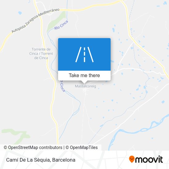 Camí De La Sèquia map