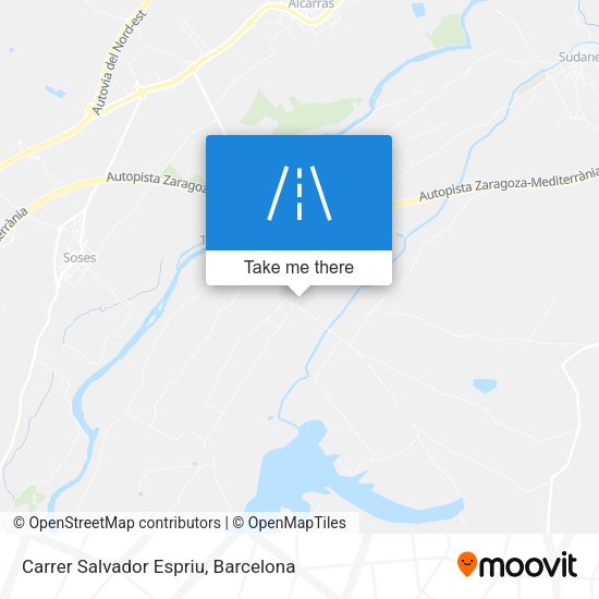 Carrer Salvador Espriu map