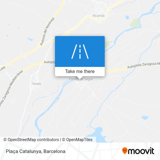 Plaça Catalunya map