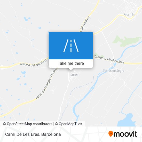 Camí De Les Eres map