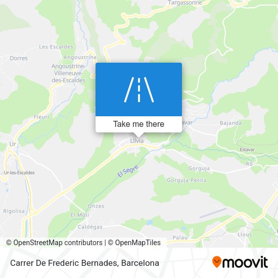 Carrer De Frederic Bernades map