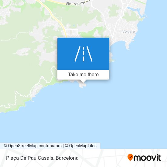Plaça De Pau Casals map