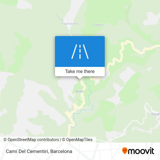 Camí Del Cementiri map