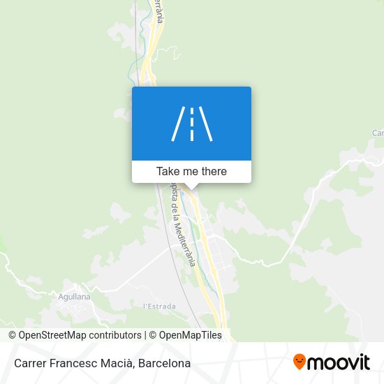 Carrer Francesc Macià map