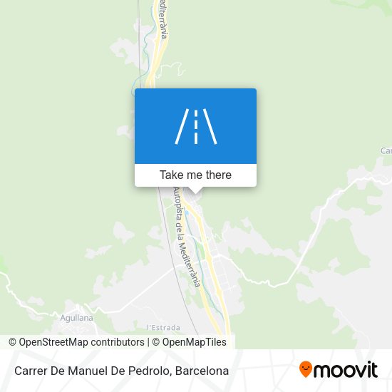 Carrer De Manuel De Pedrolo map