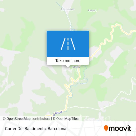 Carrer Del Bastiments map