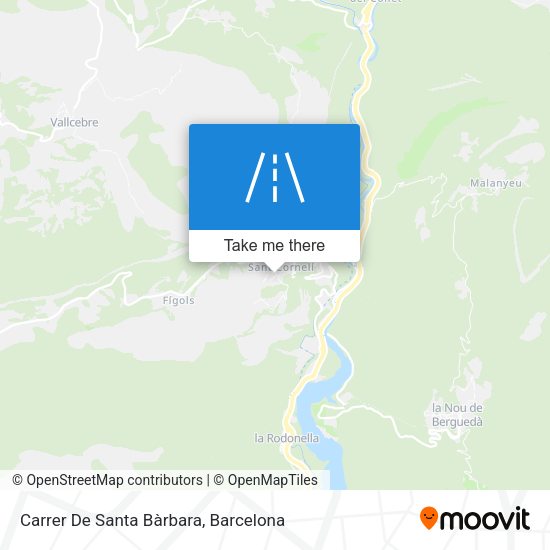 Carrer De Santa Bàrbara map